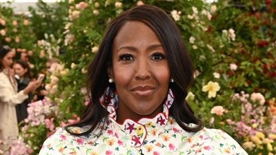 Angellica Bell's floral print jumpsuit is perfect for a summer barbecue this weekend - and it's currently reduced
