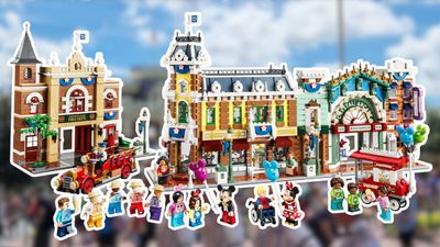 Here are all the Disneyland references I've been able to find so far in the Lego Main Street USA set