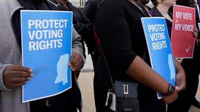 ‘We will not go back to Jim Crow’: thousand of Mississippians rally for voting rights
