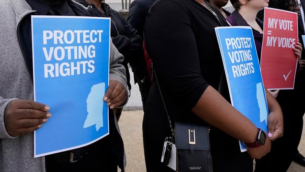 ‘We will not go back to Jim Crow’: thousand of Mississippians rally for voting rights