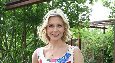 Rachel Riley's vibrant floral dress from Next is a mood-boosting buy that works for holidays, weddings and beyond