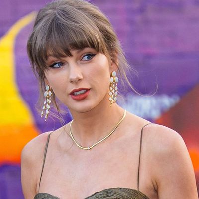 Taylor Swift Hits Up Her Favorite Wedding Guest Dress Designer for a Mermaid "Something Blue"