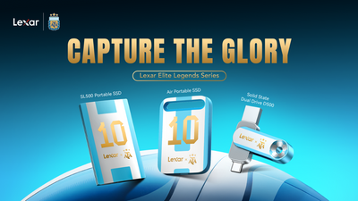 Lexar teams up with an unlikely partner for its latest portable storage products
