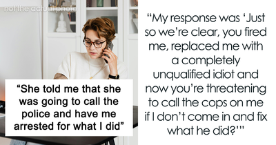 Boss Threatens To Call The Cops On IT Guy After Replacing Him With Her “Idiot” Nephew Backfires Spectacularly