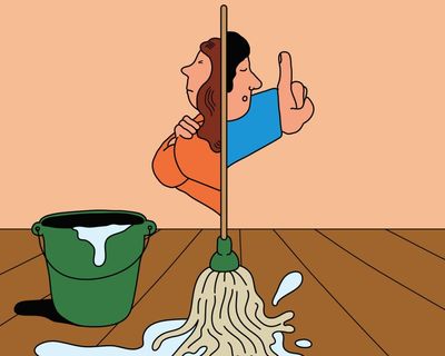 You be the judge: should my husband stop telling me how to mop the floor?