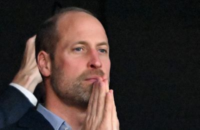 Prince William has emotions on display as Aston Villa celebrate historic win