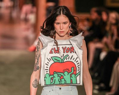 Louis Vuitton revives Keith Haring collaboration at lavish New York show