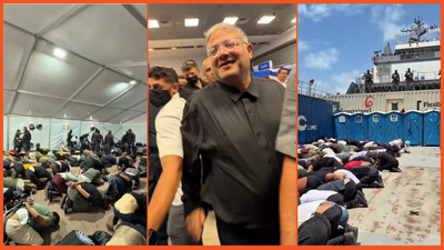 World leaders ‘appalled and shocked’ at video of senior Israeli politician abusing flotilla detainees