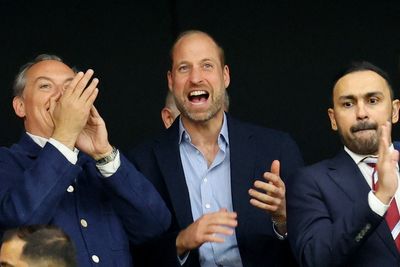 Cheers, celebrations and Sweet Caroline – Prince William marks every moment of Aston Villa’s Europa League glory