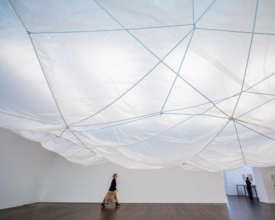 Christo: Air review – surprisingly profound manifestation of the wrapper’s impossible dream