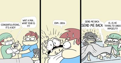 69 New Dark Comics By SpaceboyCantLOL That Mix Humor, Social Commentary, And Unexpected Twists