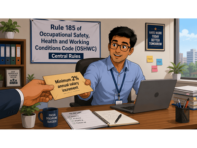 Minimum 2% annual salary increment for these employees as per Rule 185 of Central Government’s new labour code rules; Know the details
