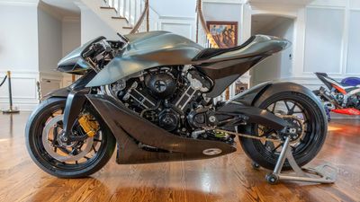 Someone Tried to Auction Their Aston Martin Motorcycle. It Didn't Go Well