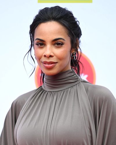 Rochelle Humes says 'it's too scary to wear anything nice' in London