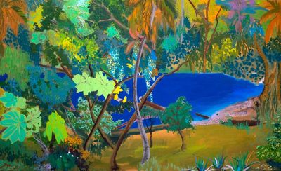 Hulda Guzmán review – lizards and ghosts gather for an art freakout in the rainforest