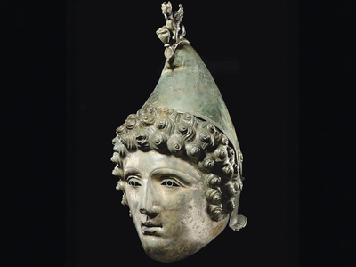 In 2010, a metal detectorist's unexpected find in an English field turned out to be a rare 2,000-year-old Roman parade helmet