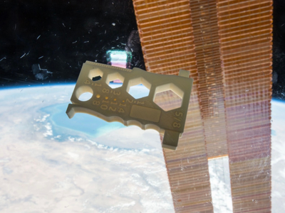 Robert Hillan entered a NASA student contest, then watched his design become a real object in orbit