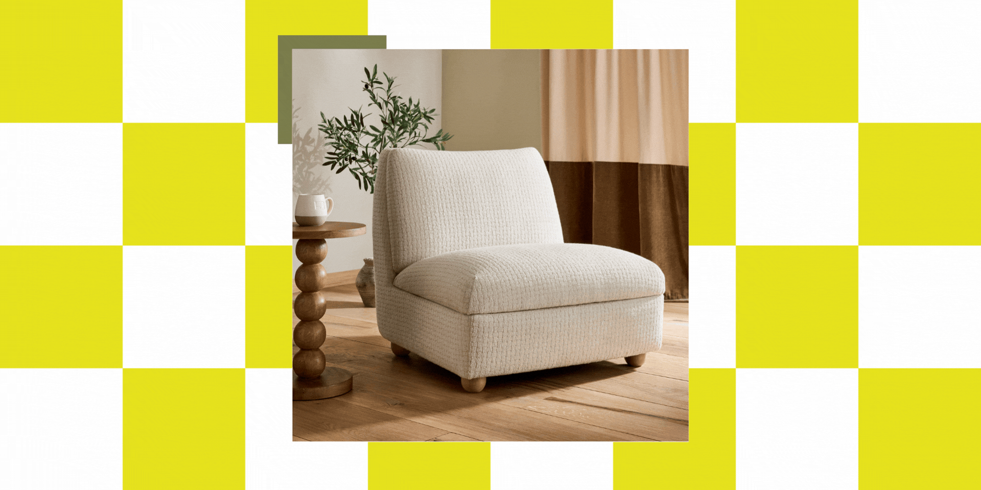 This High Street Accent Chair Looks So Designer — And It's Hiding a Very Clever Secret (Hint: It's Storage)