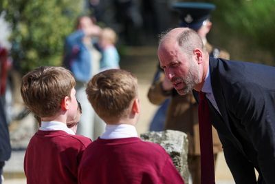 William records birthday message during Duchy housing development visit
