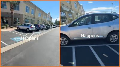 ‘He’s going to blow his car up’: Man rushes over to a roaring Nissan in a parking lot. What the elderly driver was doing has people calling for age limits