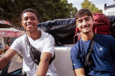 ‘Big up Scousers!’: Jo and Kush react after winning Race Across the World