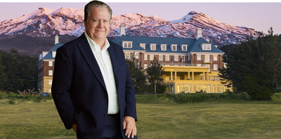 Former bankrupt is frontrunner to take over historic Chateau Tongariro