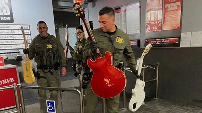 “Deputies hit all the right notes bringing this case to a close”: Police officers in California recover $60,000 worth of stolen guitars – still with Guitar Center price tags on