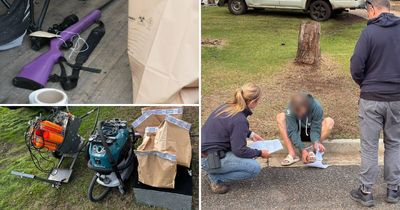 Arrests after more than $100,000 in equipment allegedly stolen from Hunter property