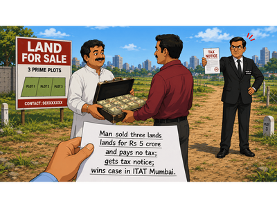 Man pays zero tax on Rs 5 crore land sales despite filing ITR after deadline; ITAT Mumbai rules in his favour for this reason
