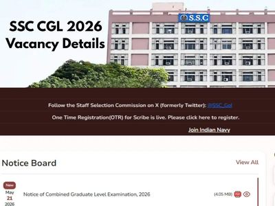 SSC CGL 2026 notification out: Check vacancy details, PDF download, application fee, last date, and how to apply for over 12,000 jobs in ministries, departments, and govt offices