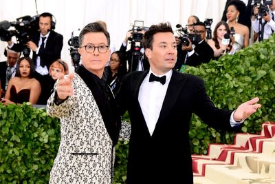 ‘We were lucky’: Stephen Colbert farewells The Late Show in emotional finale