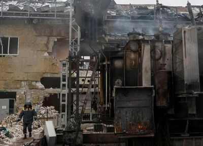 Power outages hit Russia-controlled Zaporizhzhia region in Ukraine, media say