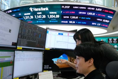 Asian shares track Wall Street gains and oil prices climb on uncertainty over the Iran war
