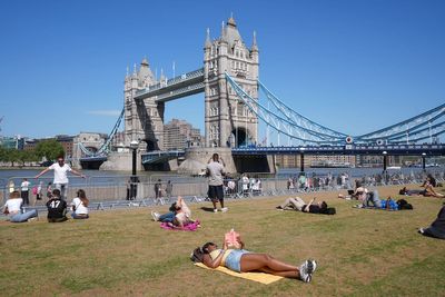 UK set for record hot May day with parts of country hotter than Barbados