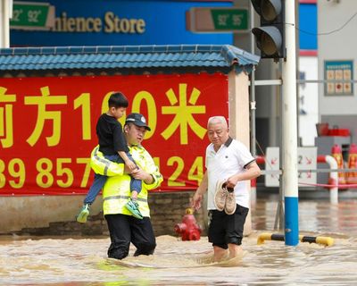 Weather tracker: Heavy rain triggers flooding and landslides in parts of China