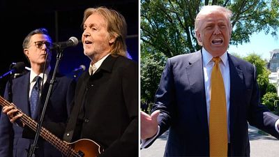 Paul McCartney sends off Stephen Colbert as Donald Trump delivers scathing attack on host