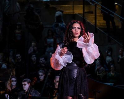 Dido and Aeneas review – close your eyes and this was a tremendous performance