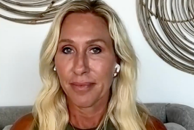 Marjorie Taylor Greene fears Trump will use war as excuse to cancel 2028 election