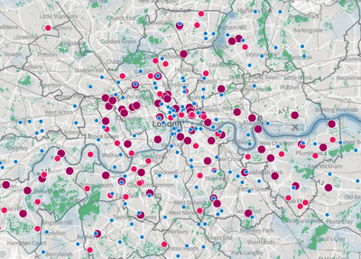 London's coolest places revealed: Interactive map shows where to escape searing heat