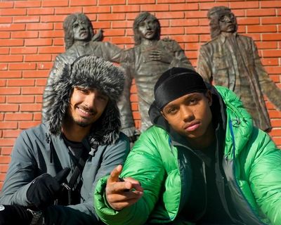 ‘Men and boys need to see this’: Jo and Kush and the joy of Race Across the World