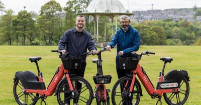 E-bike fleet launches in Scottish city as firm celebrates major milestone