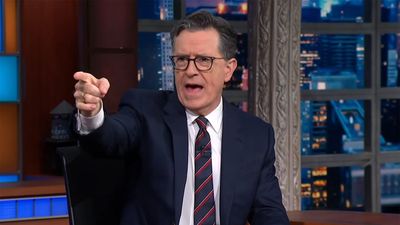 President Trump’s Post About Stephen Colbert’s Last Late Show Is As Mean-Spirited As You’d Guess