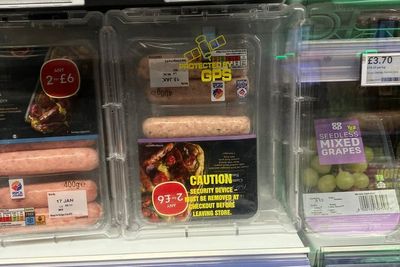 GPS trackers fitted to sausages, steak, and beef in supermarkets due to shoplifting fears