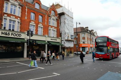 Elderly pedestrian dies after being hit by lorry on Clapham High Street