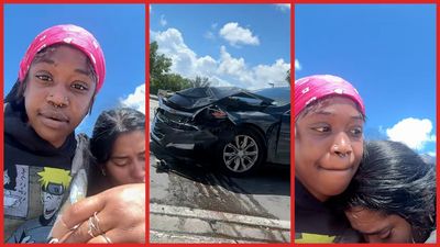 Florida woman comforted an alleged drunk driver after a head-on crash, and what she did next has the internet calling for arrests