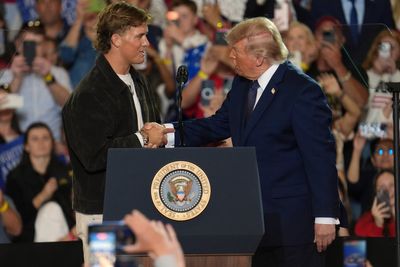 NY Giants star QB Jaxson Dart comes out as MAGA Trump supporter at Mike Lawler rally