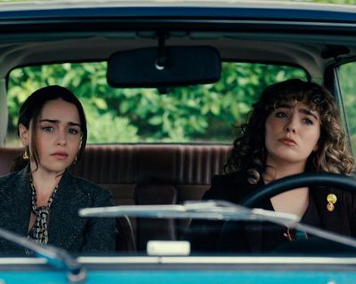 Ponies review – Emilia Clarke’s joyful 70s spy thriller shouldn’t work … but it really does