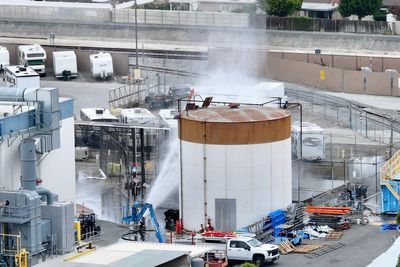 Toxic explosion feared at California chemical plant as 40,000 nearby residents are evacuated