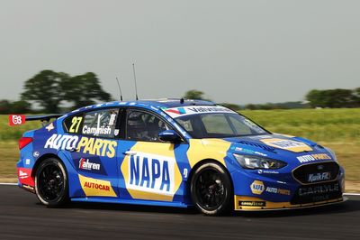 BTCC Snetterton: Cammish fastest from Ingram in hot conditions