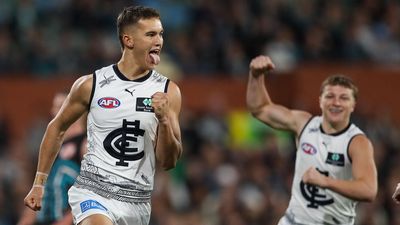 Captain Cripps stars as Carlton thump Port Adelaide